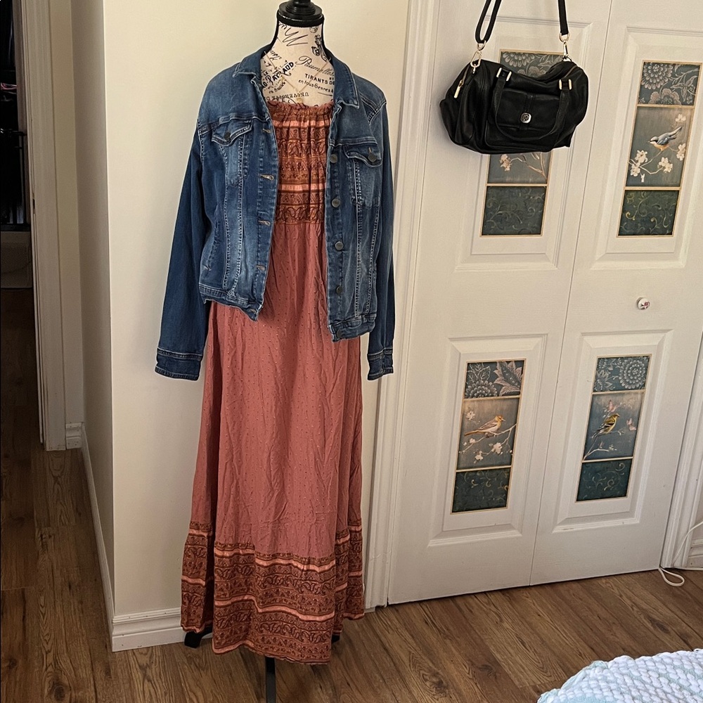 Cost Plus World Market Terracotta Maxi Dress - Picture 8 of 8